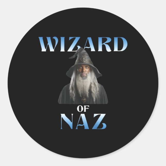Naz Reid Wizard Of Naz  Classic Round Sticker (Front)