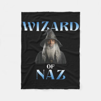 Naz Reid Wizard Of Naz  Fleece Blanket
