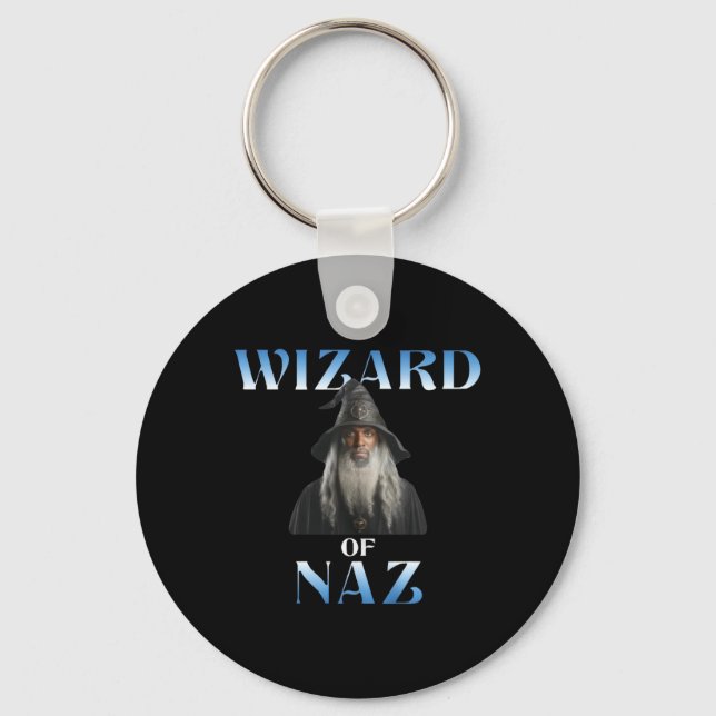 Naz Reid Wizard Of Naz  Key Ring (Front)