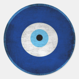 Nazar Classic Round Sticker