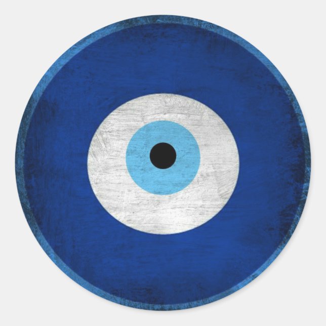 Nazar Classic Round Sticker (Front)