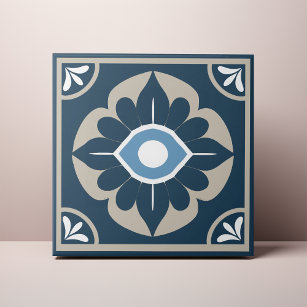 Nazar Evil Eye Azulejo Ceramic Tile