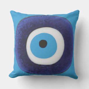 Nazar Evil Eye Protection Symbol Cushion