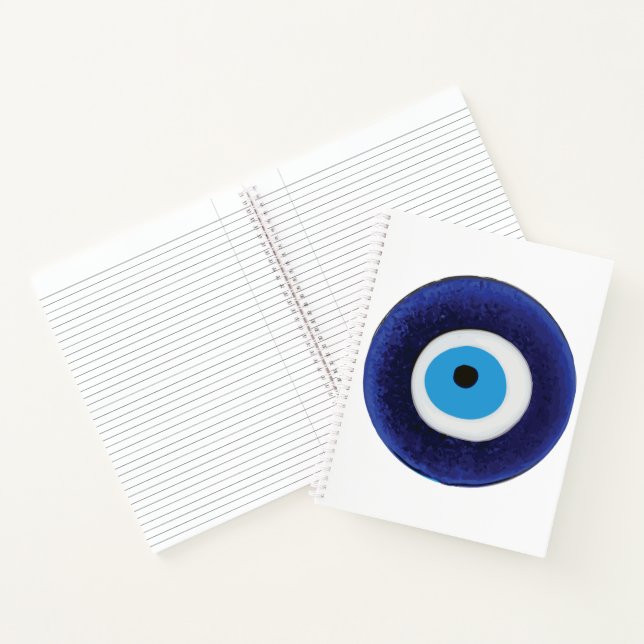 Nazar Evil Eye Protection Symbol Notebook (Inside)