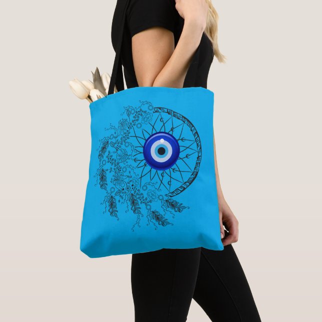 Nazar Eye :-) Tote Bag (Close Up)