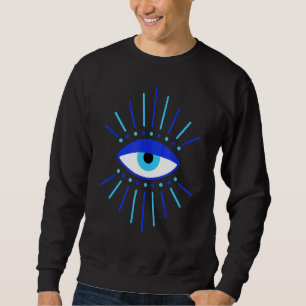 Nazar The Evil Eye Curse Protection For A Spiritua Sweatshirt