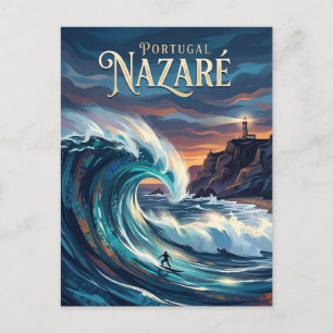 Nazare Portugal Postcard