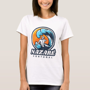 Nazare Portugal Surfing Competition Vintage Surf S T-Shirt