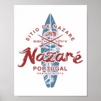 Nazare Portugal Surfing Vintage _1