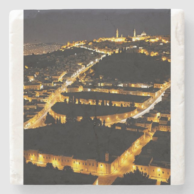 Nazareth by night, coaster (Front)