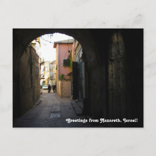 Nazareth Street View Postcard