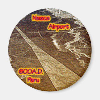 Nazca Airport 600A.D Magnet