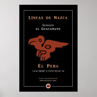 Nazca Geoglyphs-Macaw