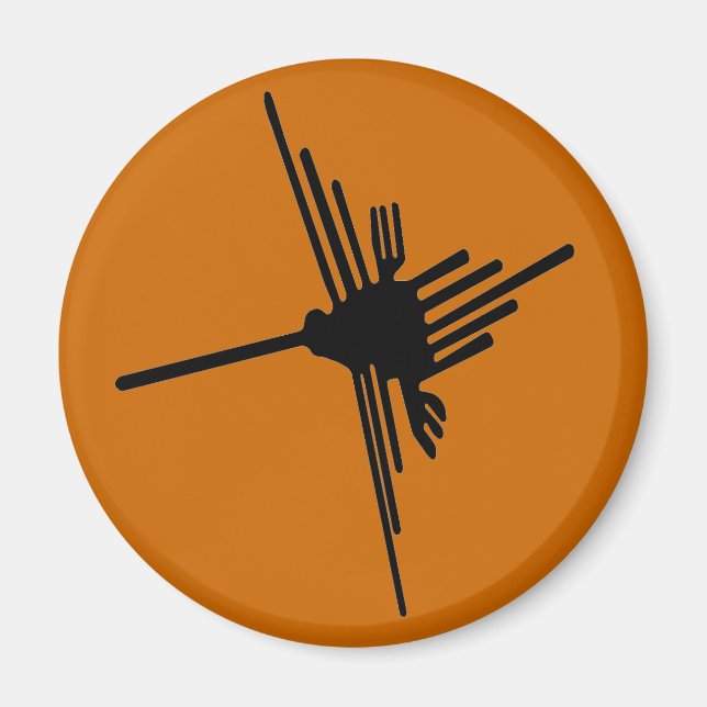 Nazca Hummingbird magnet (Front)