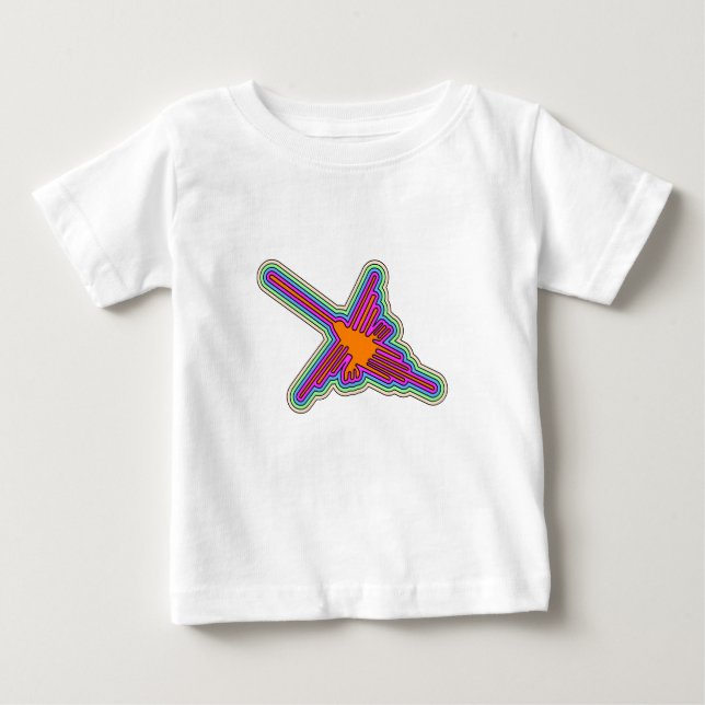 Nazca Hummingbird Peru Drawing Baby T-Shirt (Front)