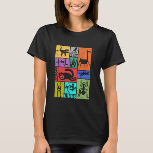Nazca Lines Ancient Astronaut South America Peru G T-Shirt