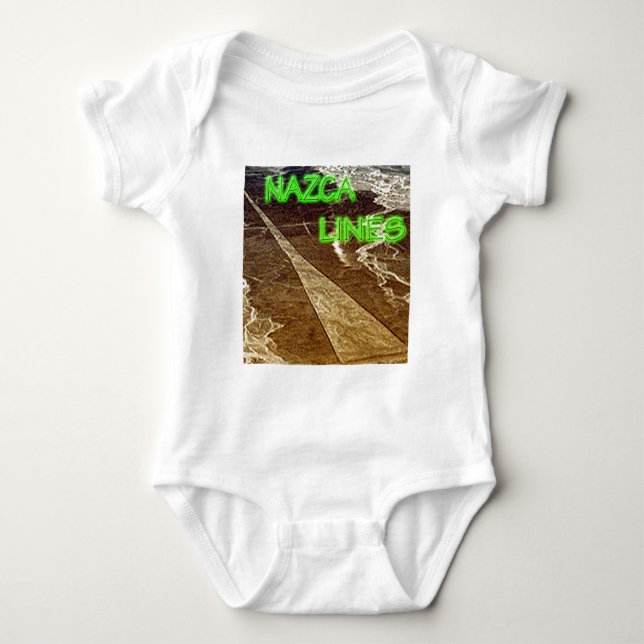 Nazca Lines Baby Bodysuit (Front)
