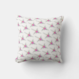 Nazca Lines Hummingbird - Seamless Pattern Cushion