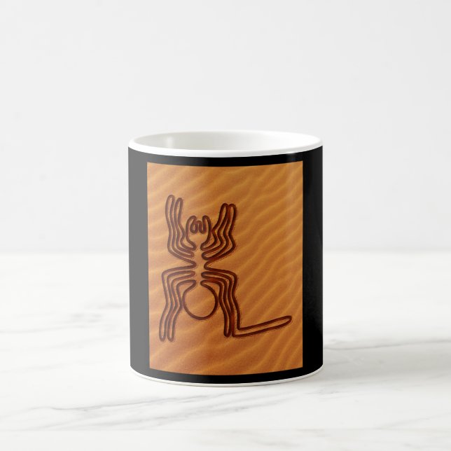 NAZCA LINES SPIDER NAZCA LINES ART Geoglyphs Coffee Mug (Center)