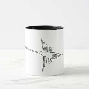 Nazca Peru bird ancient geoglyph symbol mystery en Mug