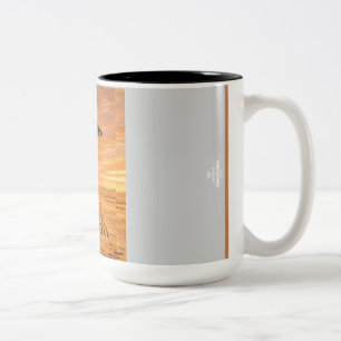 Nazca Spider Two-Tone Coffee Mug