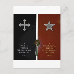 Nazi and Communist Terror Postcard