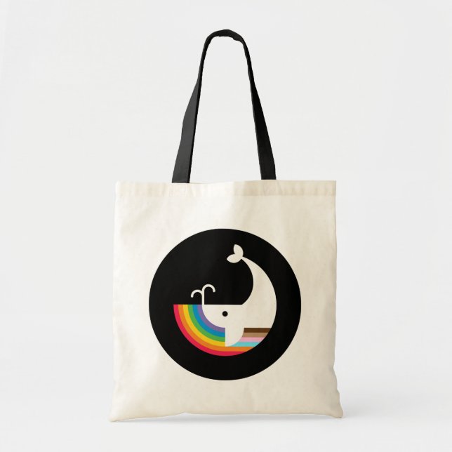 NB Pride Whale Tote Bag (Front)