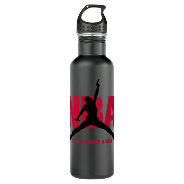 NBA never broke again Essential T Shirt 710 Ml Water Bottle (Front)