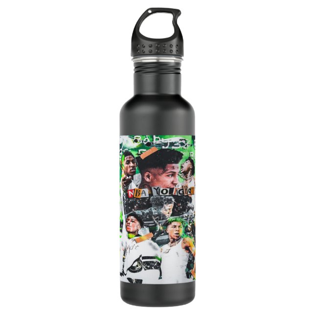 nba-youngboy 710 ml water bottle (Front)