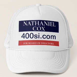 NBC BOD Campaign Button Trucker Hat