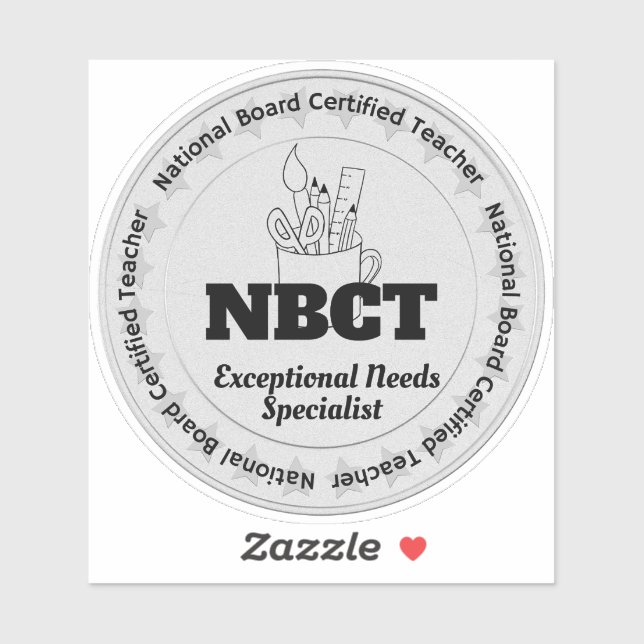 NBCT Teacher Exceptional Needs Specialist Cert (Sheet)