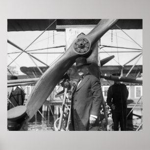 NC4 Aeroplane, 1918 Poster