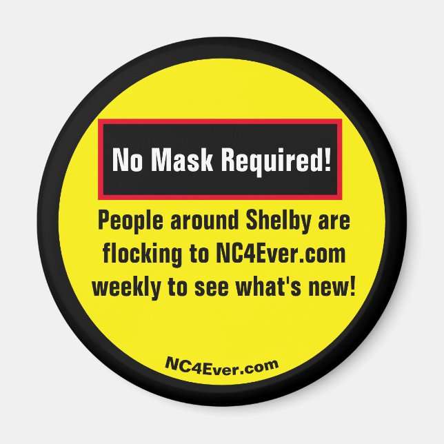 NC4Ever.com Magnet (Front)