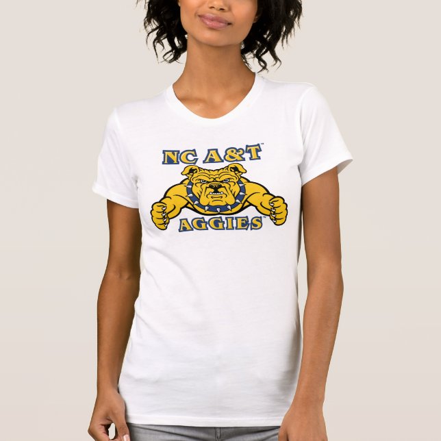 NC A&T Aggies | Aggie Bulldog T-Shirt (Front)