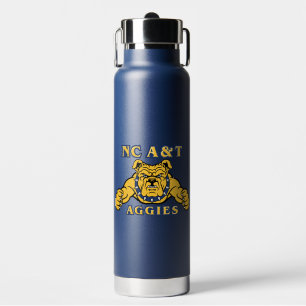 NC A&T Aggies   Aggie Bulldog Water Bottle