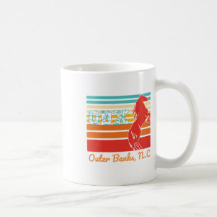 Nc Obx Retro Corolla Beach Vacation Outer Banks Wi Coffee Mug