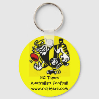 NC TigersAustralian Football key chain