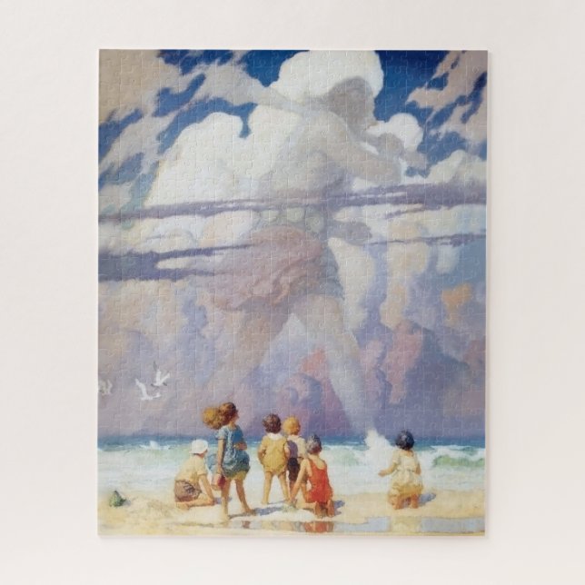 NC Wyeth The Giant Artwork Beach Coastal Jigsaw Puzzle (Vertical)