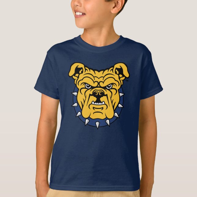 NCA&T State University | Bulldog Face 2 T-Shirt (Front)