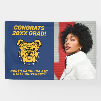 NCA&T State University | Bulldog Face Banner