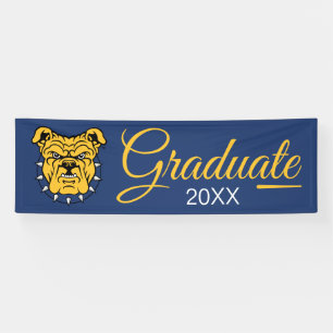 NCA&T State University   Bulldog Face Banner