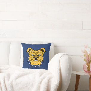 NCA&T State University Bulldog Face Cushion