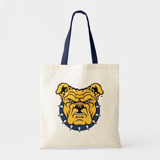 NCA&T State University | Bulldog Face Tote Bag (Front)