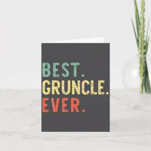 Ncle Ever Funny Great Uncle Vintage Father _1  Card