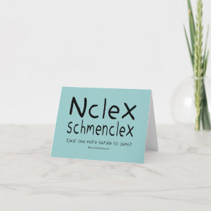 NCLEX Schmenclex Nursing Exam Announcement