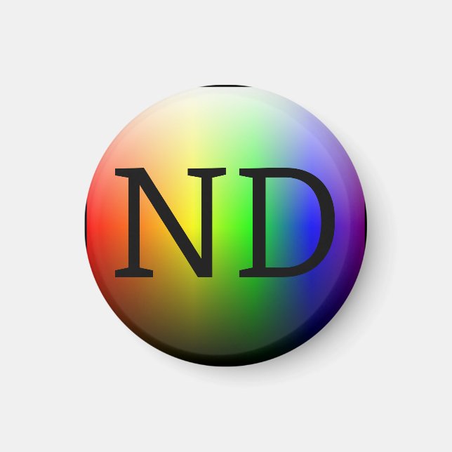 ND (NeuroDiverse) Magnet (Front)