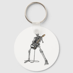 Nd Rock And Roll Guitar S For Men Nd Tee Key Ring