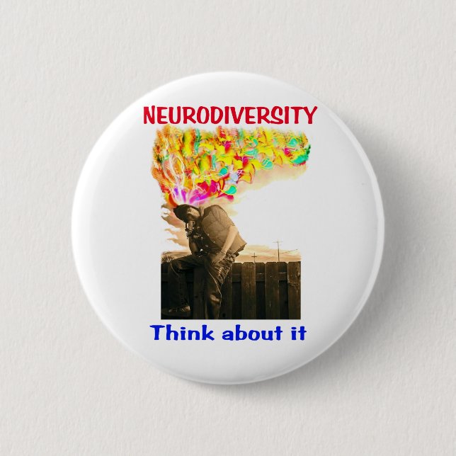 ND Scotty Think About It 6 Cm Round Badge (Front)