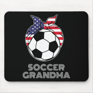 Ndana Soccer Ll Grandmother Gigi Nana Soccer Grand Mouse Pad
