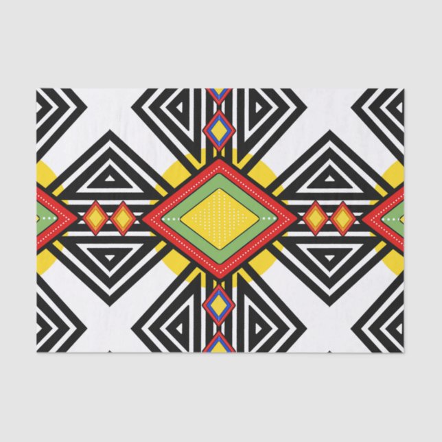 Ndebele Tissue Paper (Front)
